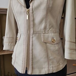 White House Black Market Tan Blazer, Size 0